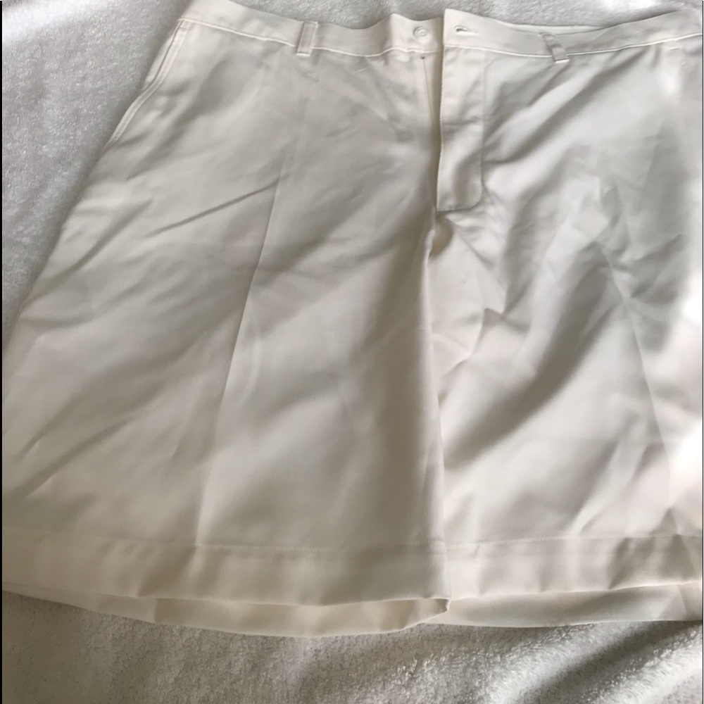 New mens flat front pga tour shorts size 38
